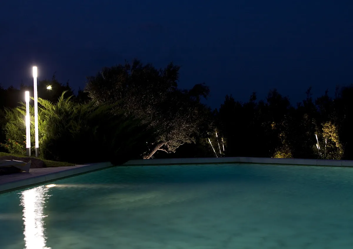 Ambiente Outdoor - Residence sul Mare - Illuminazione notturna - Luce Controcorrente Ambiente Outdoor - Residence sul Mare - Illuminazione notturna - Luce Controcorrente