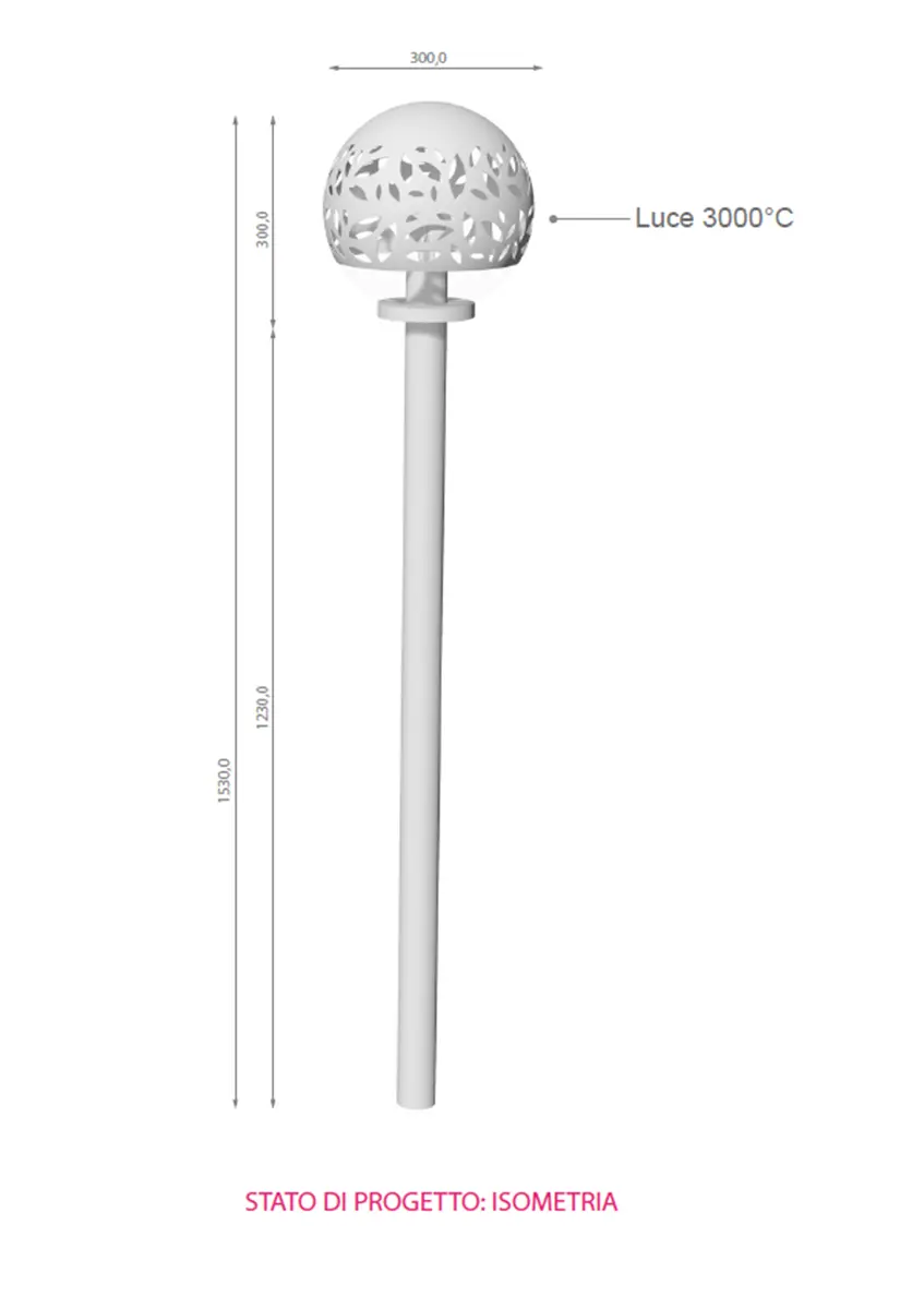 Bozzetto render Cupolone -LuceControcorrente