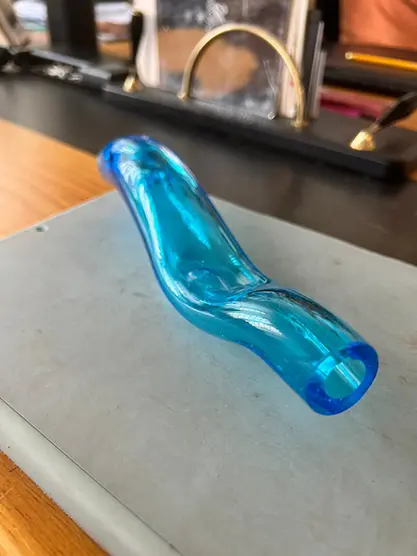 Gocce Di Mare: pezzo in vetro - Luce controcorrente