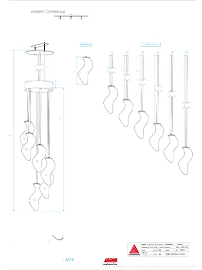 Gocce Di Mare: progetti dettaglio - Luce controcorrente