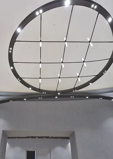 Metamorfosi: lampadario - Fasi del progetto - Luce controcorrente