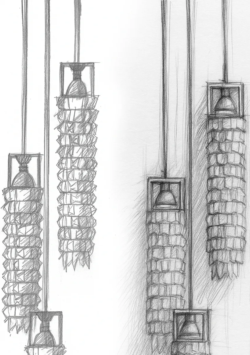 Concepts - Luce Nel Ghiaccio - Sketches - Luce Controcorrente Concepts - Luce Nel Ghiaccio - Sketches - Luce Controcorrente