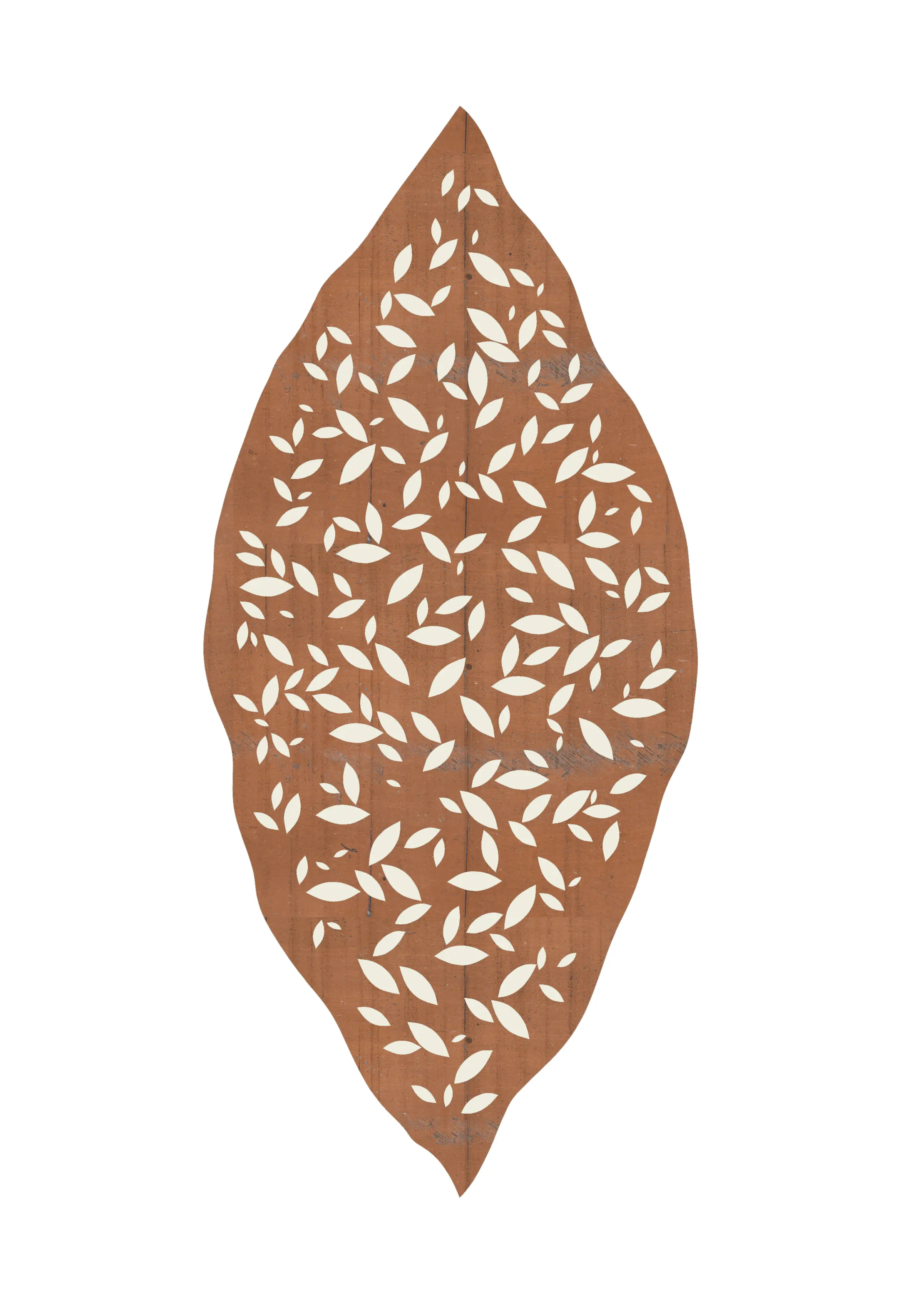 Tenuta Il Cicalino - Disegno con materiali- LuceControcorrente