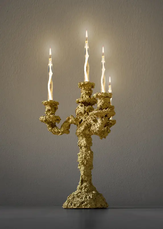Secret Light: candelabro - LuceControCorrente Secret Light: candelabro - LuceControCorrente
