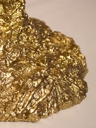 Secret Light: dettaglio oro - LuceControCorrente