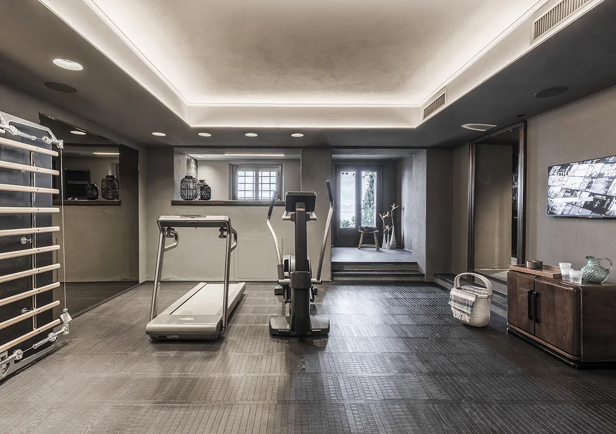 Villa Mostaccini - Interni - palestra - Luce Controcorrente Villa Mostaccini - Interni - palestra - Luce Controcorrente