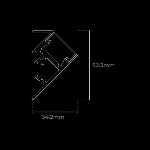 angolo-45-disegno-profili-lineari-lucecontrocorrente