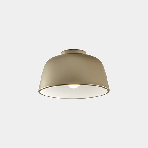 Bowl Small: bronze on white - Lampadari Brescia - Lucecontrocorrente