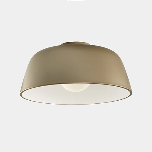 Bowl Large: bronze on white - Lampadari Brescia - Lucecontrocorrente