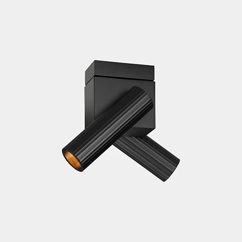 Dorico Doppia - colore black lampadari Brescia - LuceControCorrente