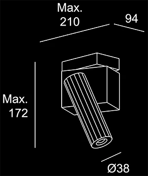Dorico Singola Sketch Lampadari Brescia - LuceControCorrente