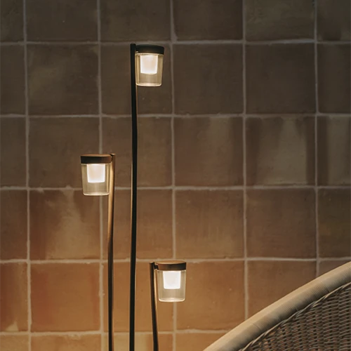 Siena  1200 - ambiente colore gold lampioni Brescia - LuceControCorrente