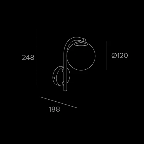 Bath Singola- sketch lampadari Brescia - LuceControCorrente