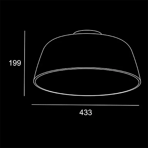 Bowl Large - sketch lampadari Brescia - LuceControCorrente