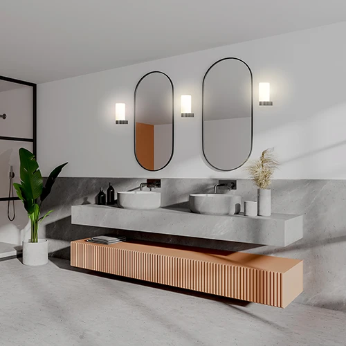 Half Singola - ambiente colore black lampadari Brescia - LuceControCorrente 