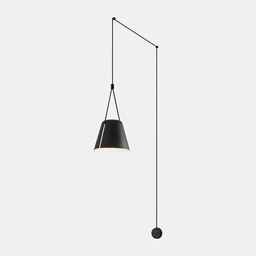 Loft Conica- colore black lampadari da parete - LuceControCorrente