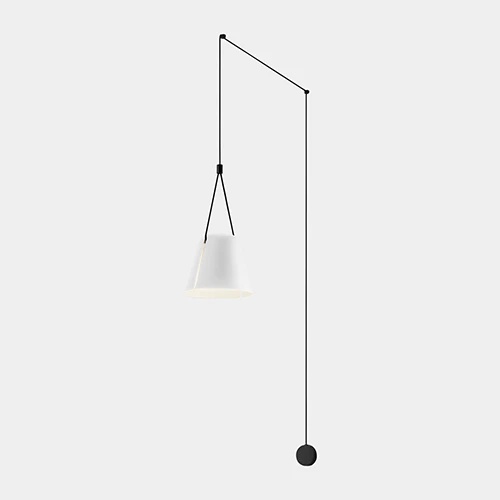 Loft Conica- colore white lampadari da parete- LuceControCorrente