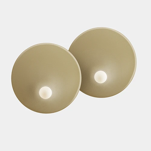 Triplette Doppia 650 - colore gold lampadari Brescia - LuceControCorrente