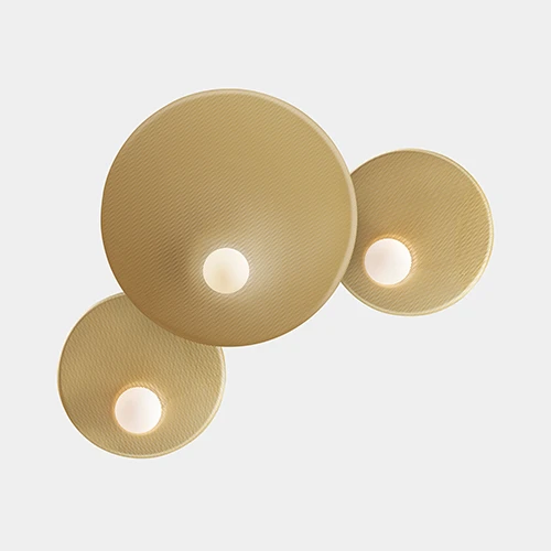 Triplette Tripla 535 - colore gold lampadari da parete - LuceControCorrente