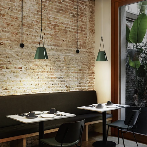 Loft Conica- ambiente lampadari da parete- LuceControCorrente