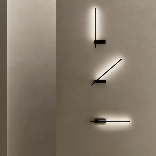 Modulo1. - ambiente combinazioni possibili con luce fredda colore black lampadari Bresciani - LuceControCorrente