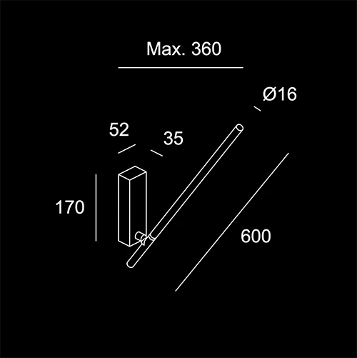 Modulo1. - sketch tecnico lampadari Brescia - LuceControCorrente