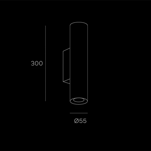 Duplo - sketch tecnico lampadari Brescia - LuceControCorrente