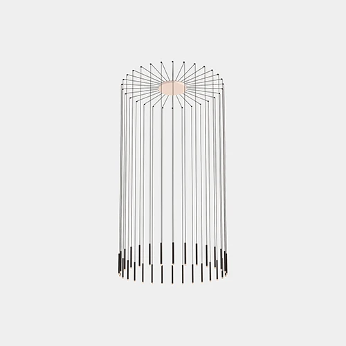 Lume Chandelier 30 - colore Black lampadari Brescia - LuceControCorrente
