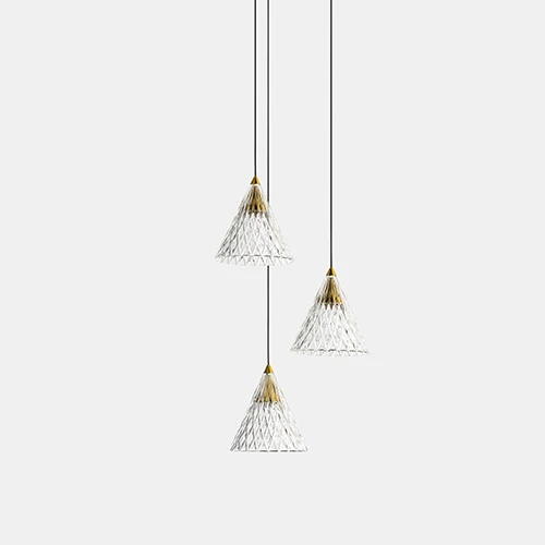 Venice 3 H - color gold lampadari Brescia - LuceControCorrente