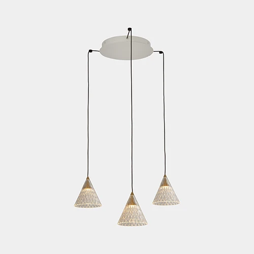 Venice 3 H - cristallo color gold lampadari Brescia - LuceControCorrente