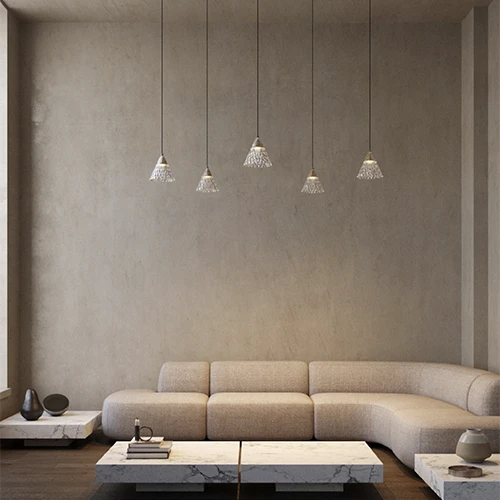 Venice 5 H - ambienti color gold lampadari Brescia - LuceControCorrente