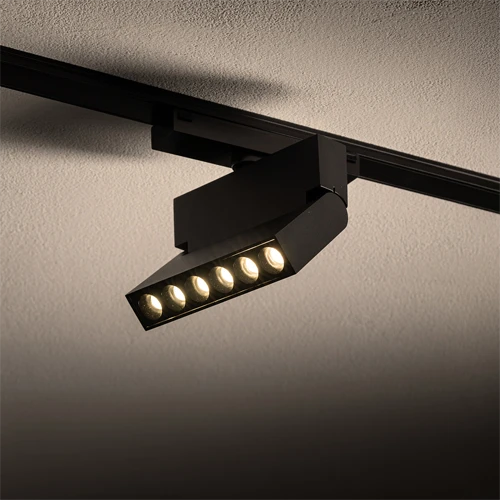 Spot Dots Orientabile 6W Ambiente2 Binario Sottile LuceControCorrente