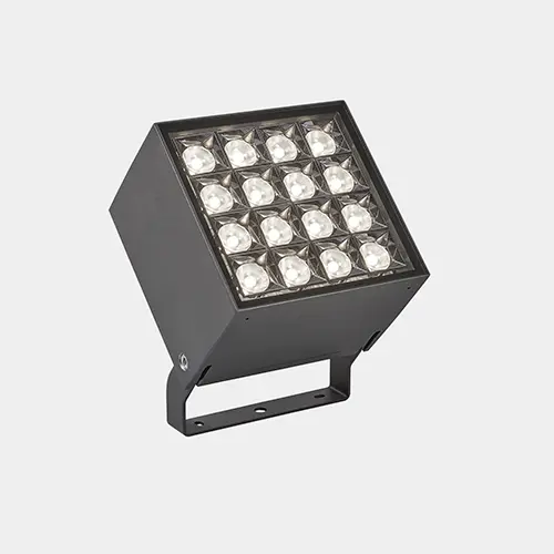 Proiettori esterni - Color Black Blocco Leds 16 - Lampadari Brescia - LuceControCorrente