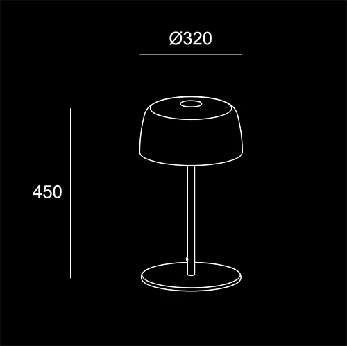 Colors 320 Lampada da Tavolo - Sketch - LuceControcorrente