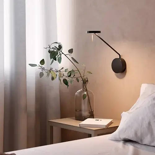 Lampada da lettura Clean ambiente  - colore Black lampadari Brescia - LuceControCorrente