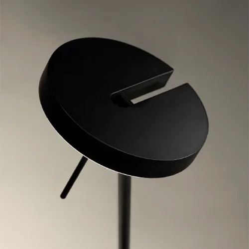 Clean Lampada da Tavolo Black - Dettaglio testa - LuceControcorrente