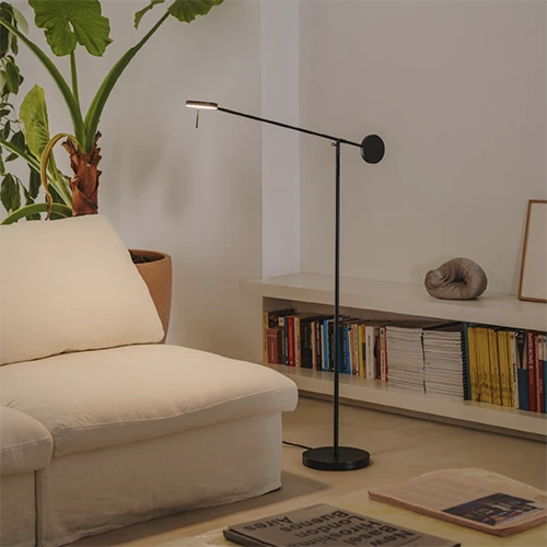 Ambiente lampada da terra Clean - Lampadari Brescia - LuceControCorrente