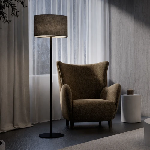 classica ambiente lampade da terra lucecontrocorrente