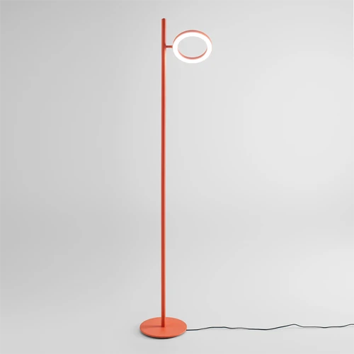 Polo arancio lampade da terra lucecontrocorrente