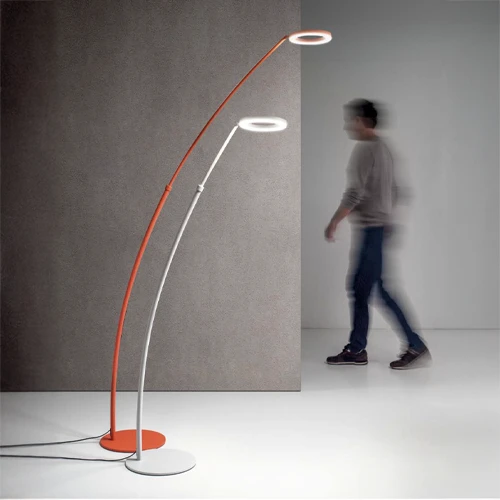 Polo arco ambiente2 lampade da terra lucecontrocorrente