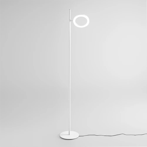 Polo bianco lampade da terra lucecontrocorrente