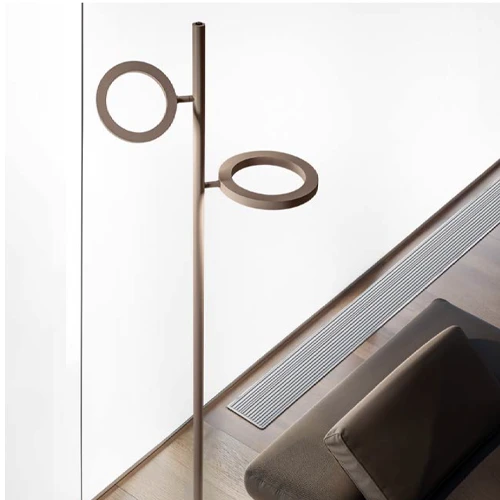 Polo Double ambiente2 lampade da terra lucecontrocorrente