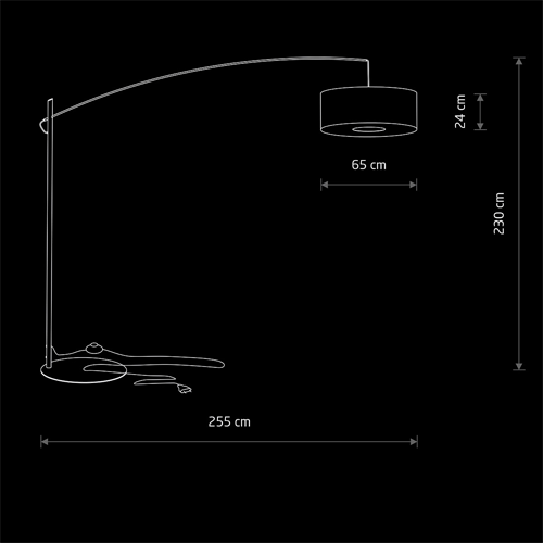 pop disegno lampade da terra lucecontrocorrente