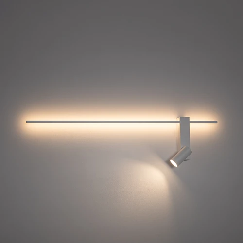 Futura bianca ambiente orizz lampade da parete Lucecontrocorrente