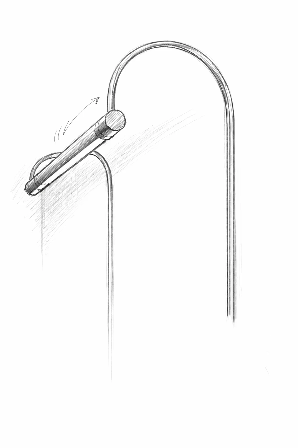 Orizzonte - Concept - Illuminazione - sketch disegno - Luce ControCorrente