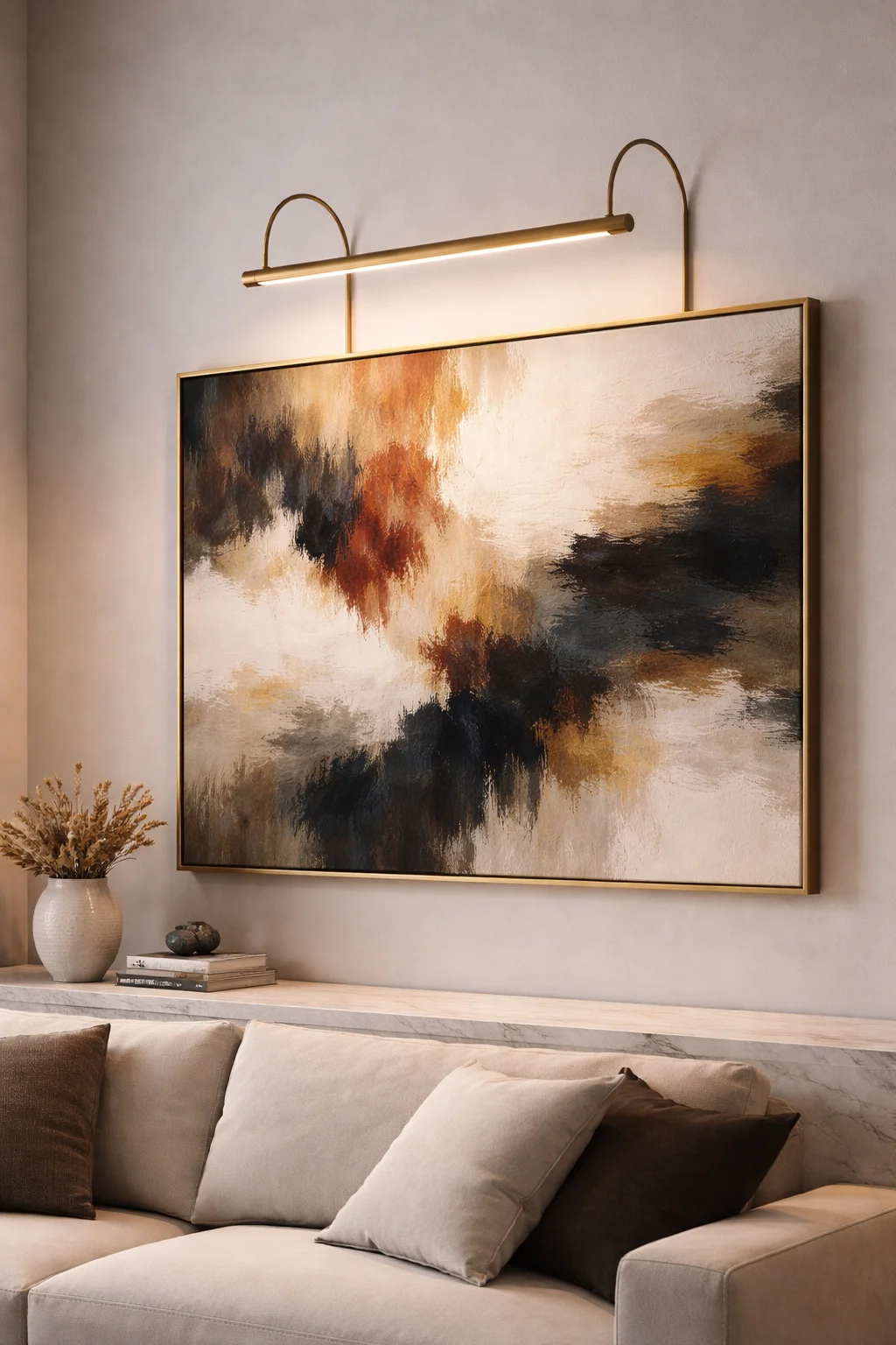 Orizzonte - Concept - Illuminazione -  Quadro - Luce ControCorrente