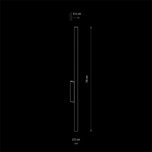tubino wall l disegno lampade a parete lucecontrocorrente