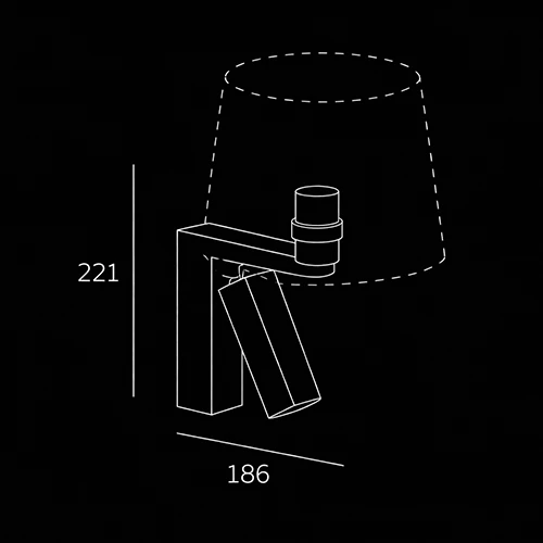 Wall Disegno Lucecontrocorrente