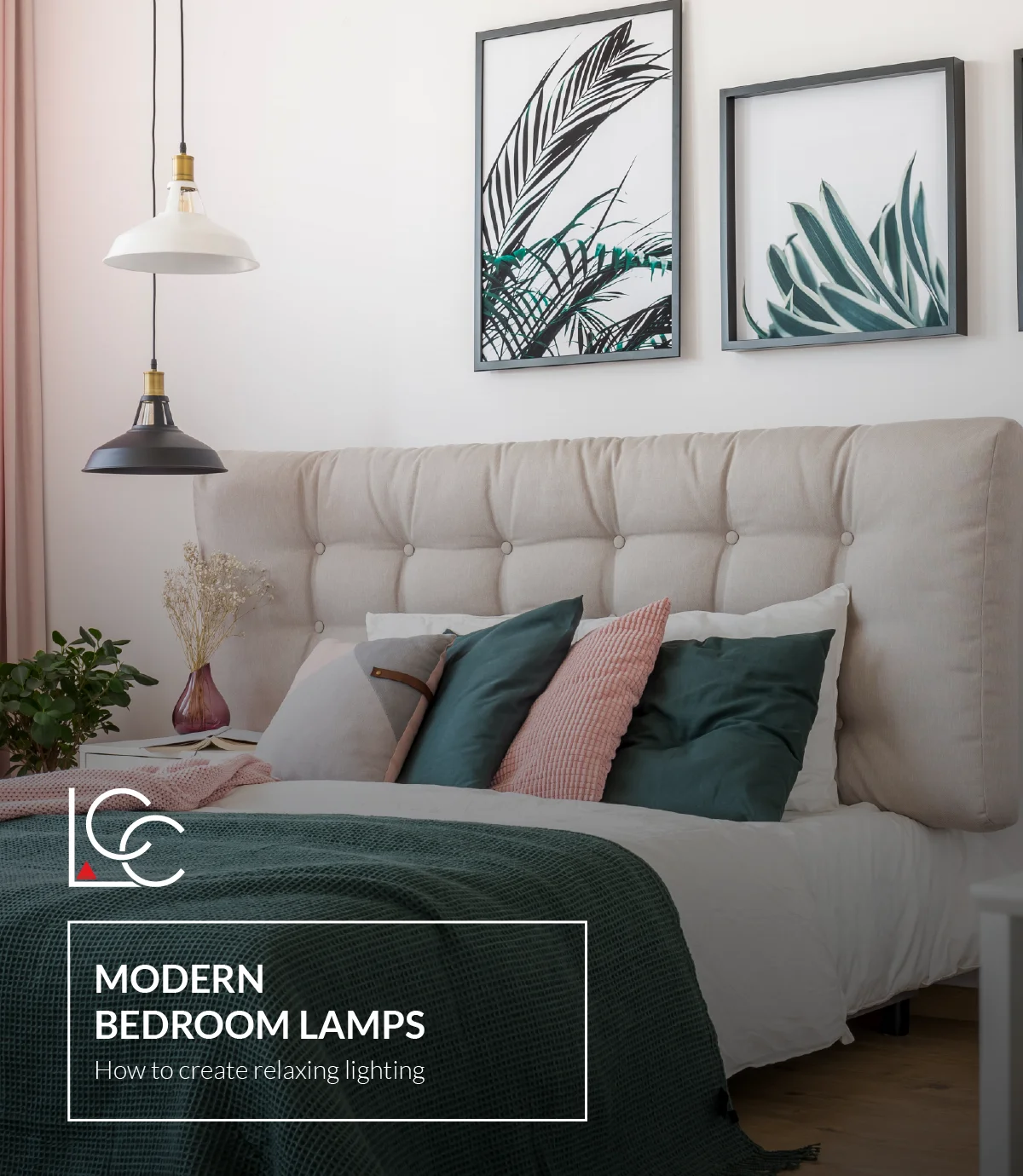 Modern bedroom lamps: how to create relaxing lighting - Luce ControCorrente
