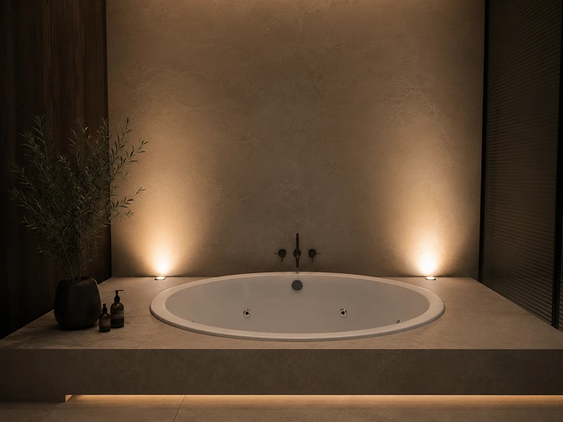 Il bagno come spa privata - LuceControCorrente